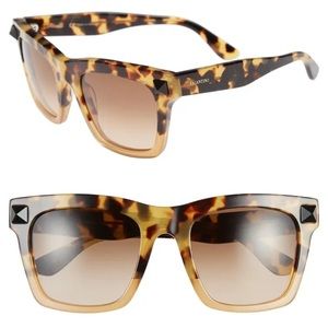 Valentino Rockstud Two-tone Sunglasses